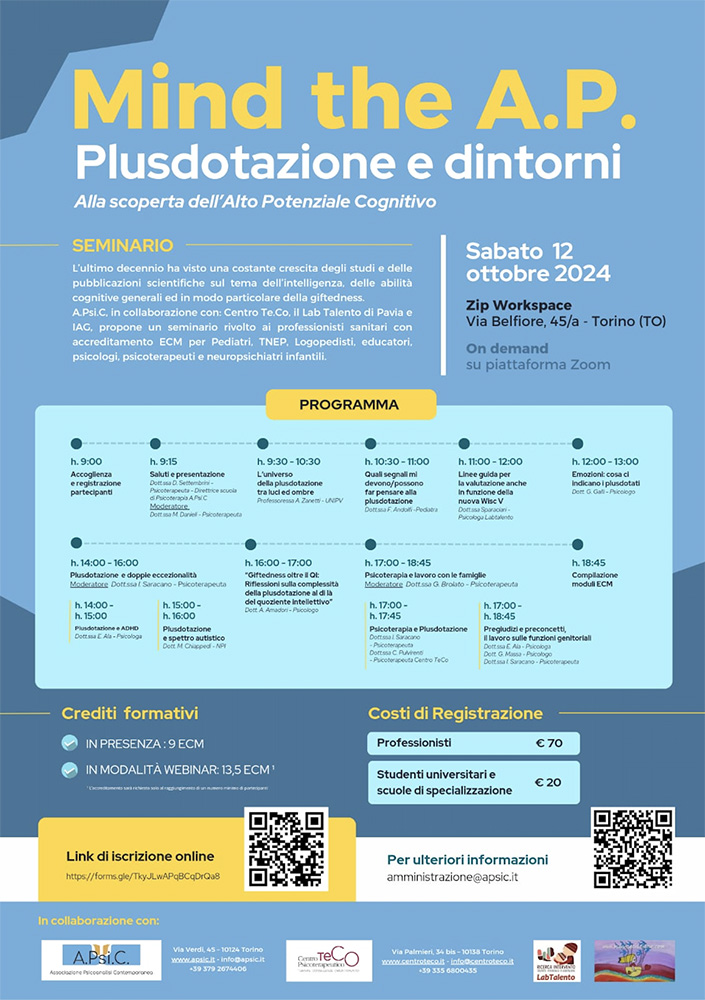 MIND A.P.Plusdotazione